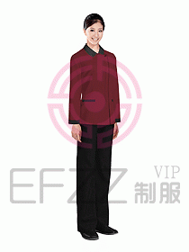 酒店客服服務(wù)員制服設(shè)計效果圖277