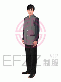 酒店客服服務(wù)員制服設(shè)計效果圖282