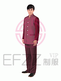酒店客服服務(wù)員制服設(shè)計(jì)效果圖288