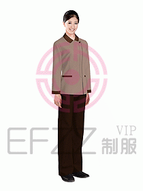 酒店客服服務(wù)員制服設(shè)計效果圖301