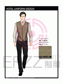 酒店客服服務(wù)員制服設(shè)計(jì)效果圖306