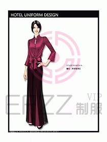 酒店西餐服務(wù)生制服設(shè)計(jì)圖730
