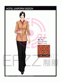 酒店客服服務(wù)員制服設(shè)計(jì)圖313