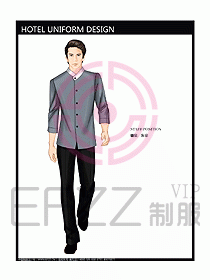 酒店客服服務(wù)員制服設(shè)計(jì)圖318