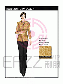 酒店客服服務(wù)員制服設(shè)計(jì)圖316