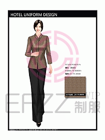 酒店客服服務(wù)員制服設(shè)計(jì)圖320