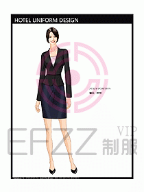 酒店經(jīng)理服裝設(shè)計(jì)效果圖318