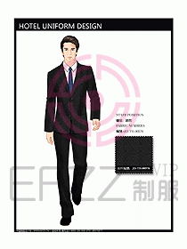 酒店經(jīng)理服裝設(shè)計(jì)效果圖316