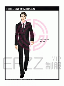 酒店經(jīng)理服裝設(shè)計(jì)效果圖323