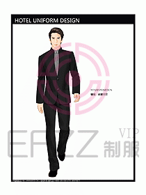 前臺(tái)服務(wù)生制服設(shè)計(jì)效果圖473