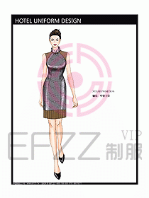 酒店中餐領(lǐng)班制服設(shè)計圖089