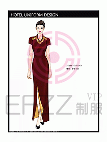 酒店中餐領(lǐng)班制服設(shè)計圖094
