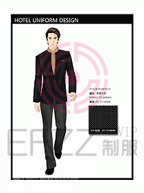 酒店中餐領(lǐng)班制服設(shè)計(jì)圖098