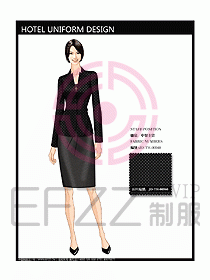 酒店中餐領(lǐng)班制服設(shè)計(jì)圖097