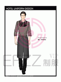 酒店西餐服務(wù)生制服設(shè)計圖759