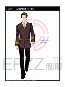 酒店門童行李生制服689