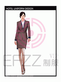 女時尚秋冬職業(yè)裝設(shè)計圖635