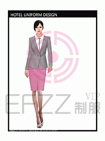 女時(shí)尚秋冬職業(yè)裝設(shè)計(jì)圖638