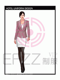 女時(shí)尚秋冬職業(yè)裝設(shè)計(jì)圖643