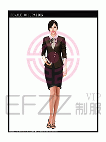 女時(shí)尚秋冬職業(yè)裝設(shè)計(jì)圖657