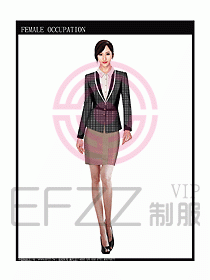 女時(shí)尚秋冬職業(yè)裝設(shè)計(jì)圖662