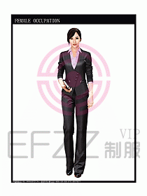 女時(shí)尚秋冬職業(yè)裝設(shè)計(jì)圖666