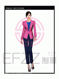 女時尚秋冬職業(yè)裝設(shè)計圖672