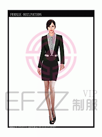 女時尚秋冬職業(yè)裝設(shè)計圖689