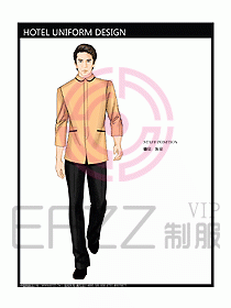 酒店客房服務(wù)員制服設(shè)計(jì)327