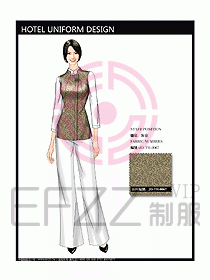 酒店客房服務(wù)員制服設(shè)計(jì)325