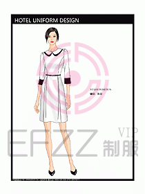 酒店客房服務(wù)員制服設(shè)計(jì)333