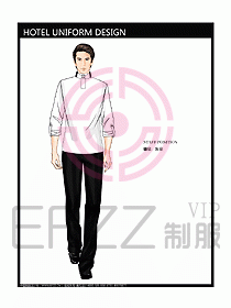 酒店客房服務(wù)員制服設(shè)計(jì)339
