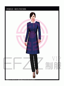 女職業(yè)裝大衣設(shè)計(jì)圖068