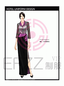 西餐咨客制服設(shè)計(jì)圖311