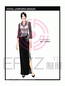 西餐咨客制服設(shè)計(jì)圖313