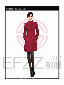 女職業(yè)裝大衣設計圖076