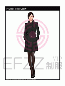 女職業(yè)裝大衣設(shè)計(jì)圖077