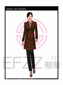 女職業(yè)裝大衣設(shè)計圖083