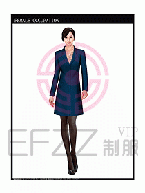 女職業(yè)裝大衣設(shè)計圖082
