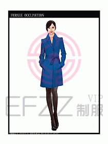 女職業(yè)裝大衣設(shè)計圖084