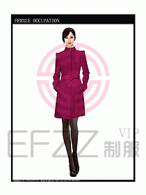 女職業(yè)裝大衣設(shè)計(jì)圖088
