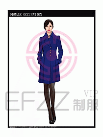 女職業(yè)裝大衣設(shè)計圖087