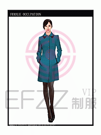 女職業(yè)裝大衣設(shè)計圖092