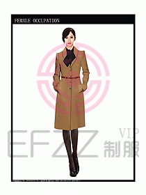 女職業(yè)裝大衣設(shè)計(jì)圖103