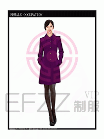 女職業(yè)裝大衣設(shè)計圖100
