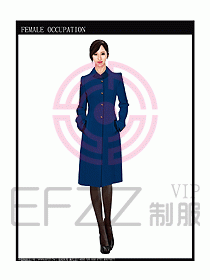 女職業(yè)裝大衣設(shè)計(jì)圖102