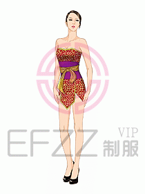 夜總會(huì)KTV包房公主服裝462