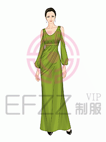 KTV夜總會(huì)咨客禮儀服裝180