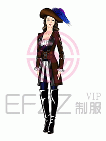 KTV夜總會(huì)咨客禮儀服裝185