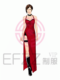 KTV夜總會咨客禮儀服裝186